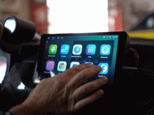 FIAT 500 Radio Head Unit Upgrade System w/ install Kit - Pre Facelift (Pre '16) - Ivory Trim - T4